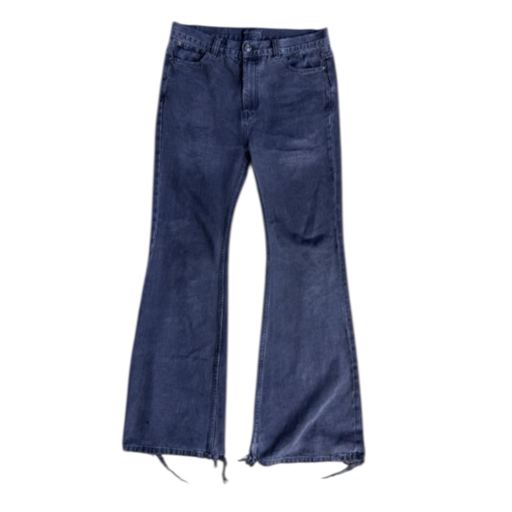 Balenciaga Dark Grey Flare Bootcut Jean Denim